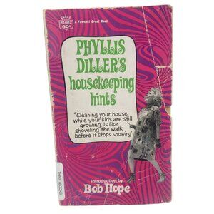 Phyllis Dillers Housekeeping Hints Book 1968 Paperback